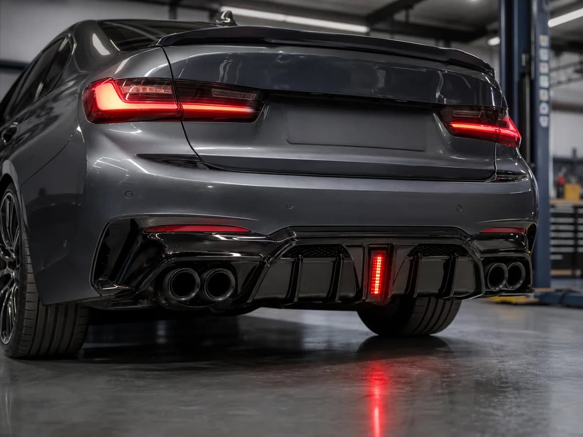 Rear Diffuser Installation photo