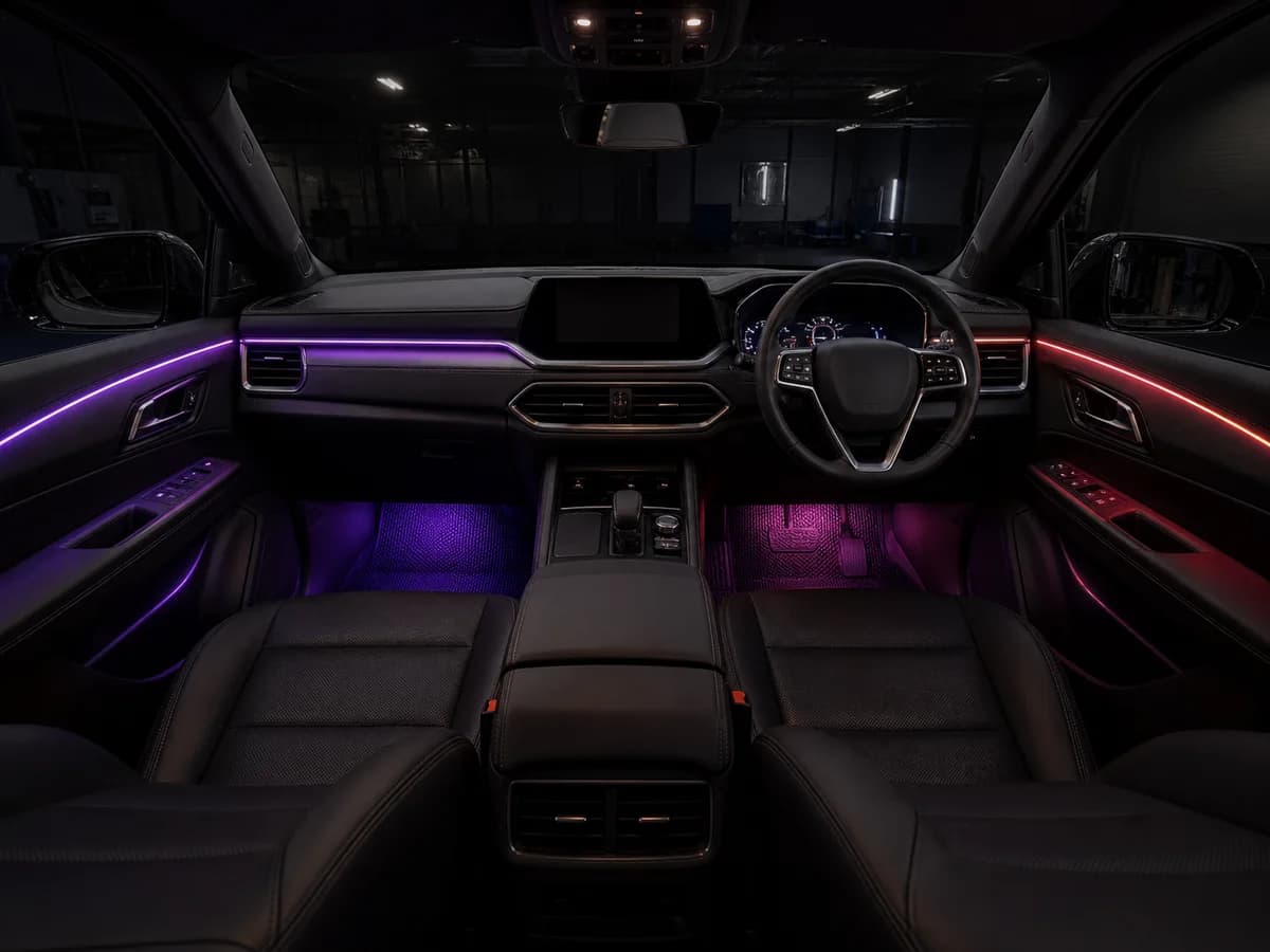 Premium Cabin & Strip Ambient Lighting photo