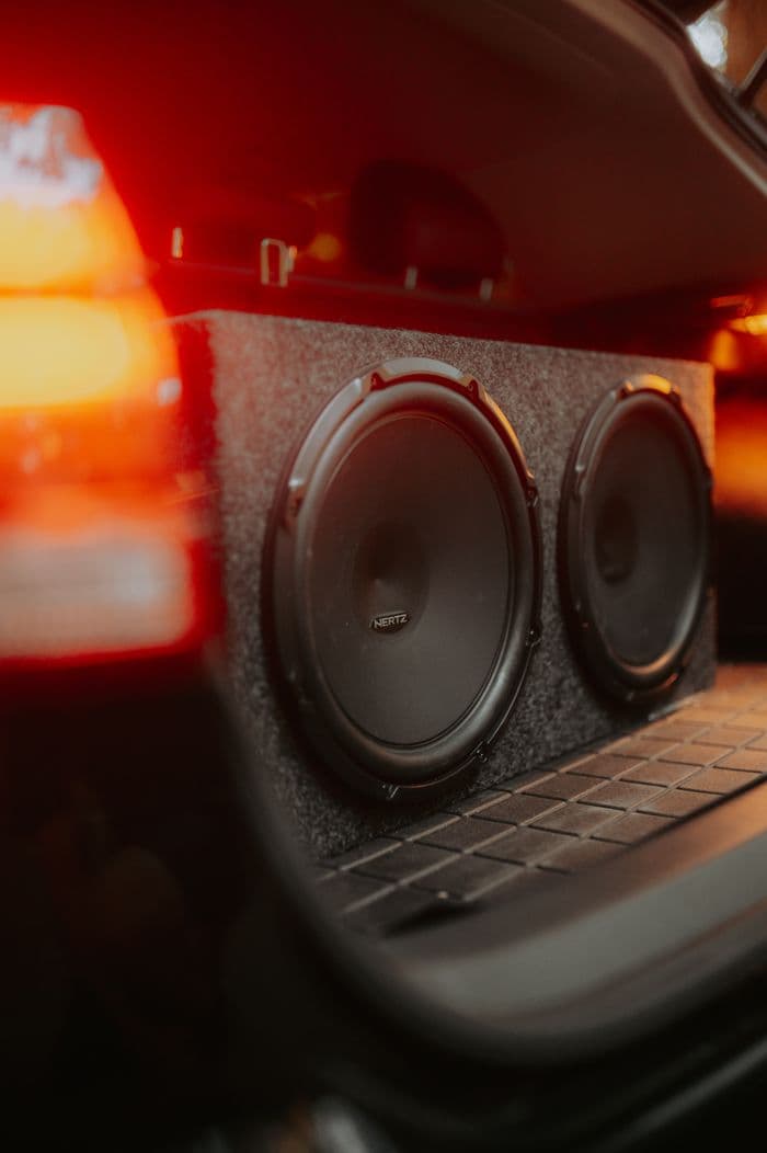 Boot Subwoofer Installation photo