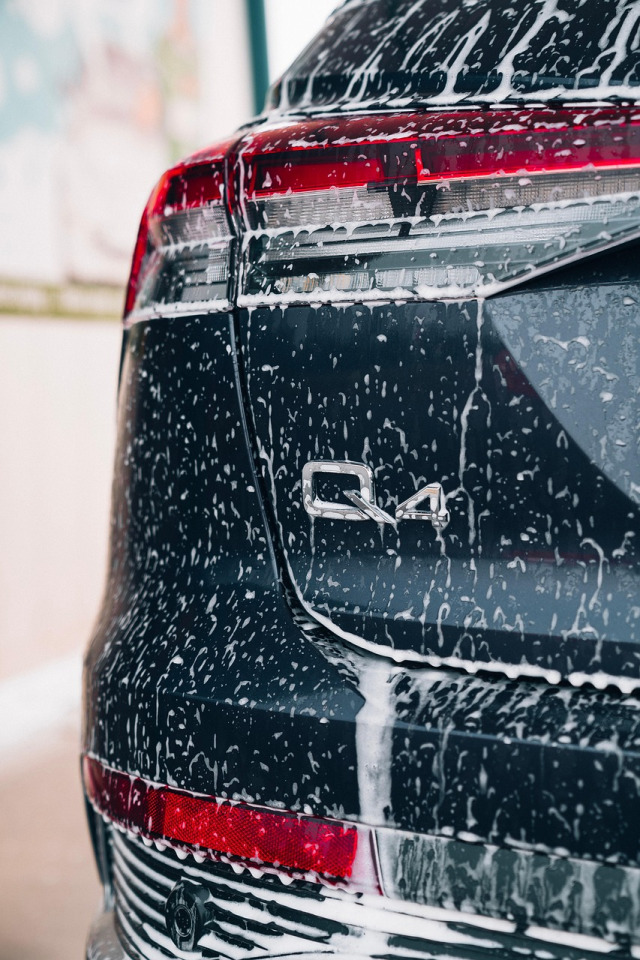 luxury foam car wash