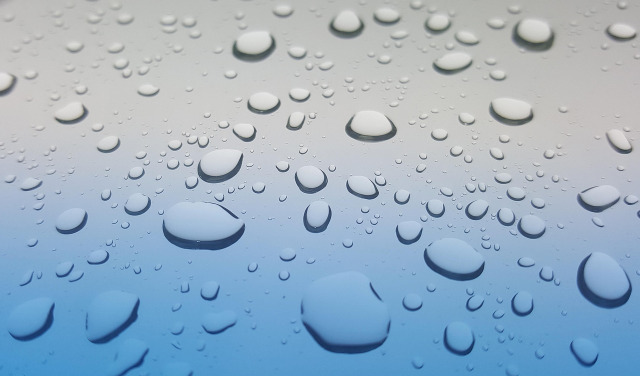 ceramic coating water beading